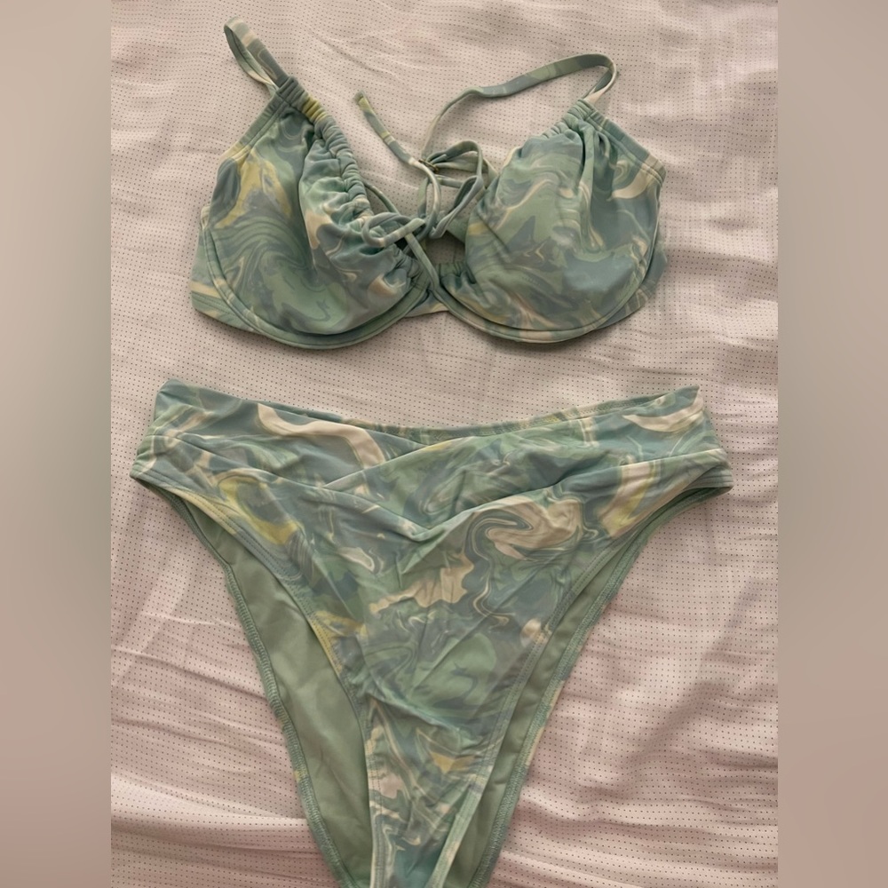 Hollister tie dye bikini